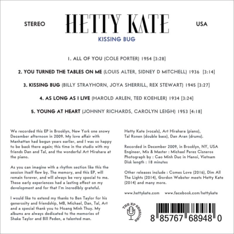 Kissing Bug Back Cover